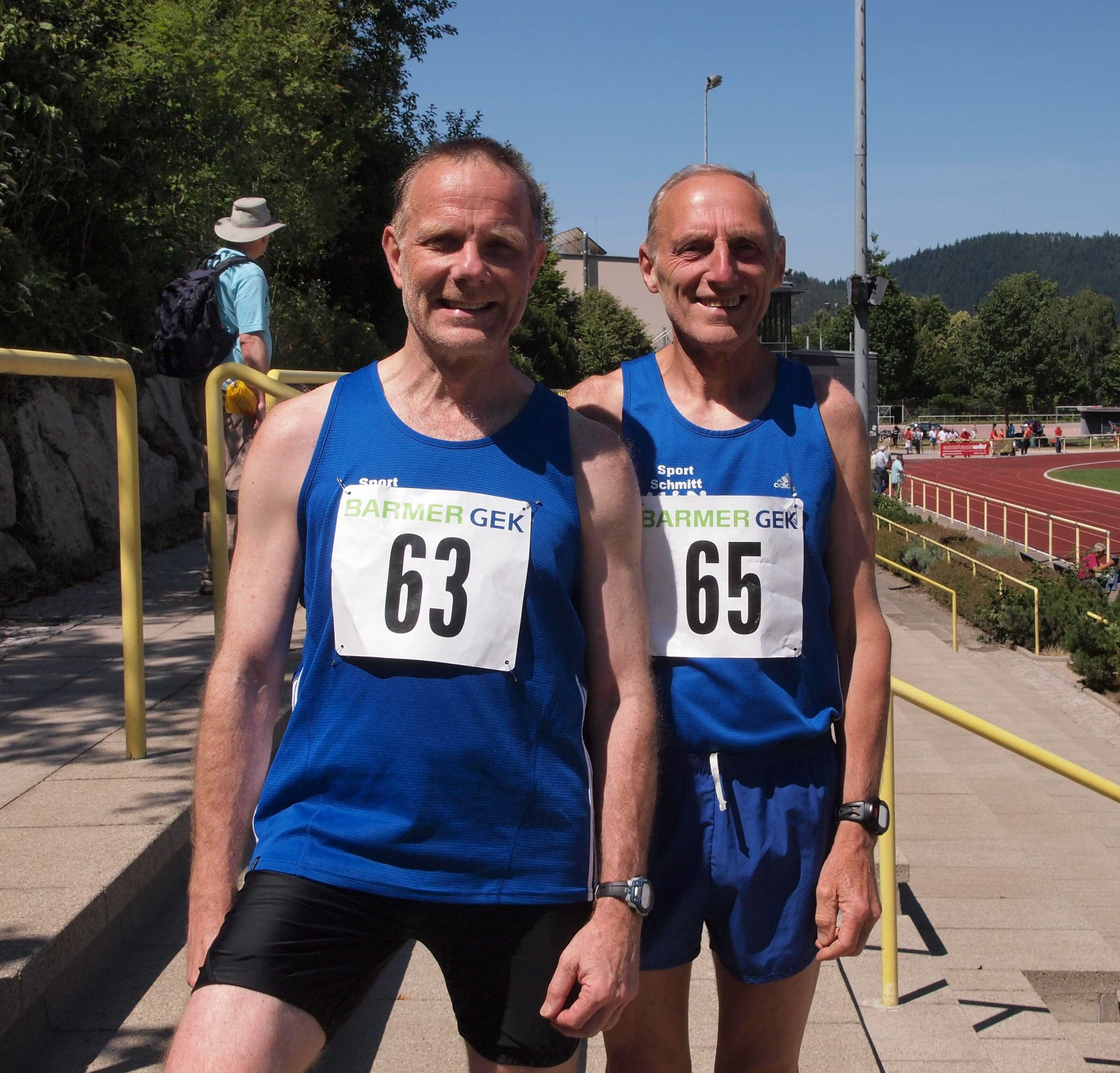 Stefan Nißl (63) und Rainer Lorscheider (65)