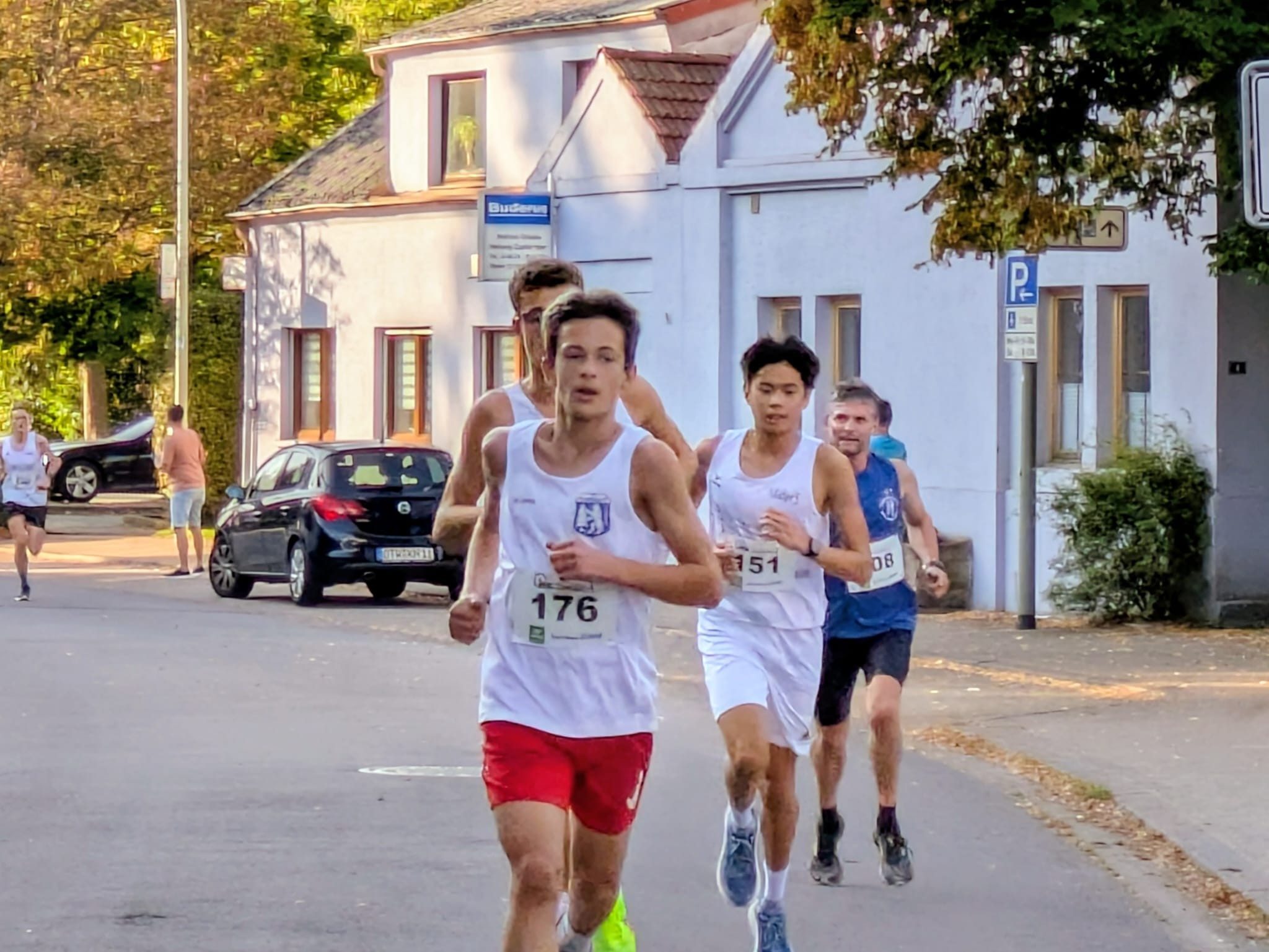 Saarlandmeister in der M14 über 5 km: Johannes Bach