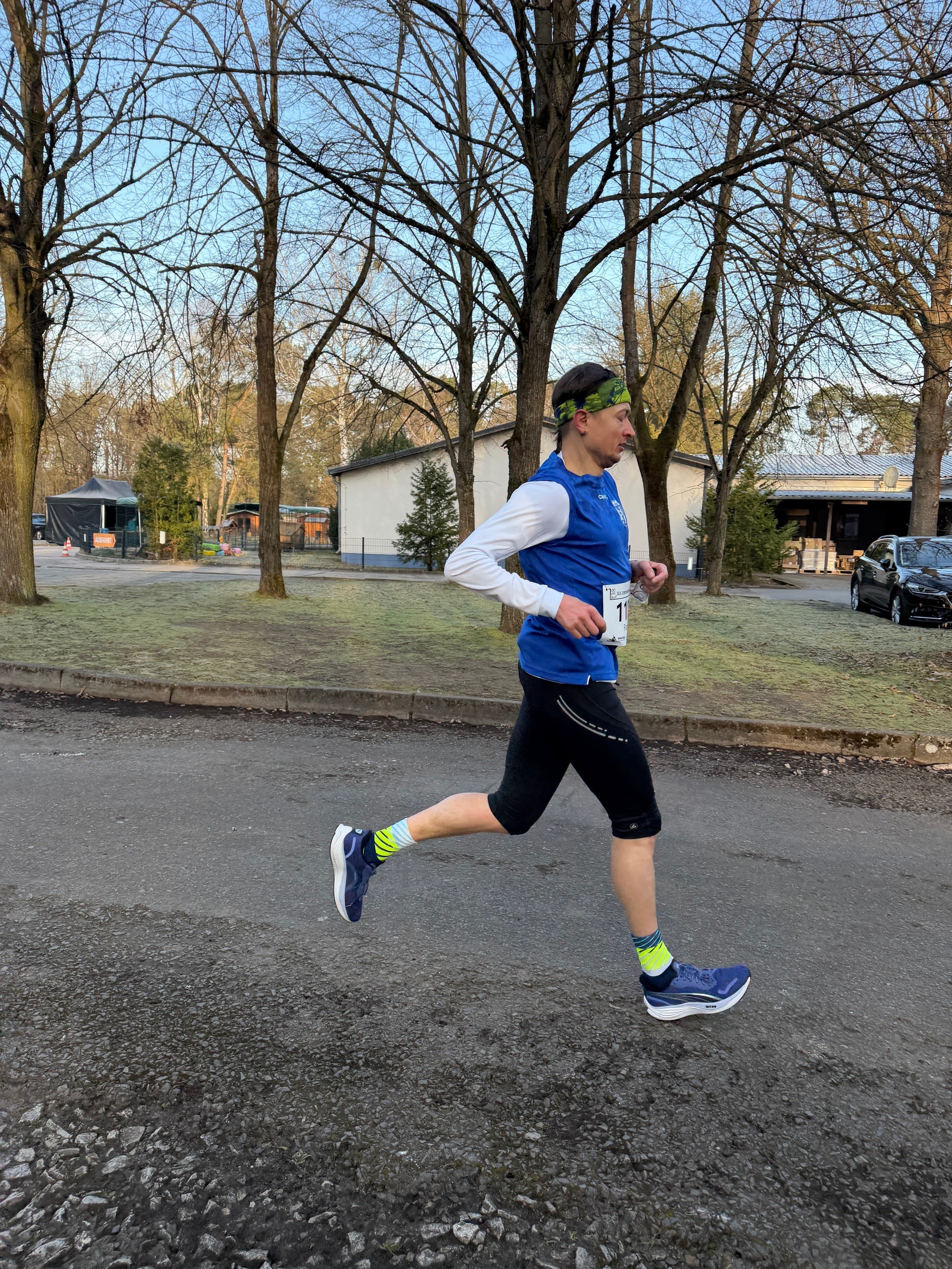 Patrick Franz auf einer der 20 Runden á 5 km
