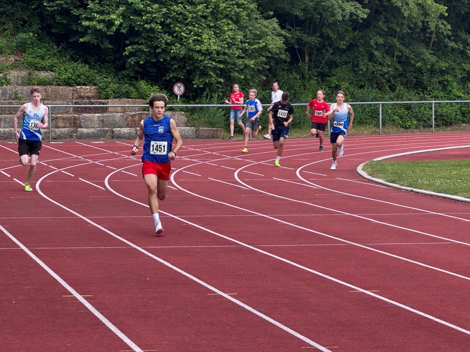 Johannes über 300 m
