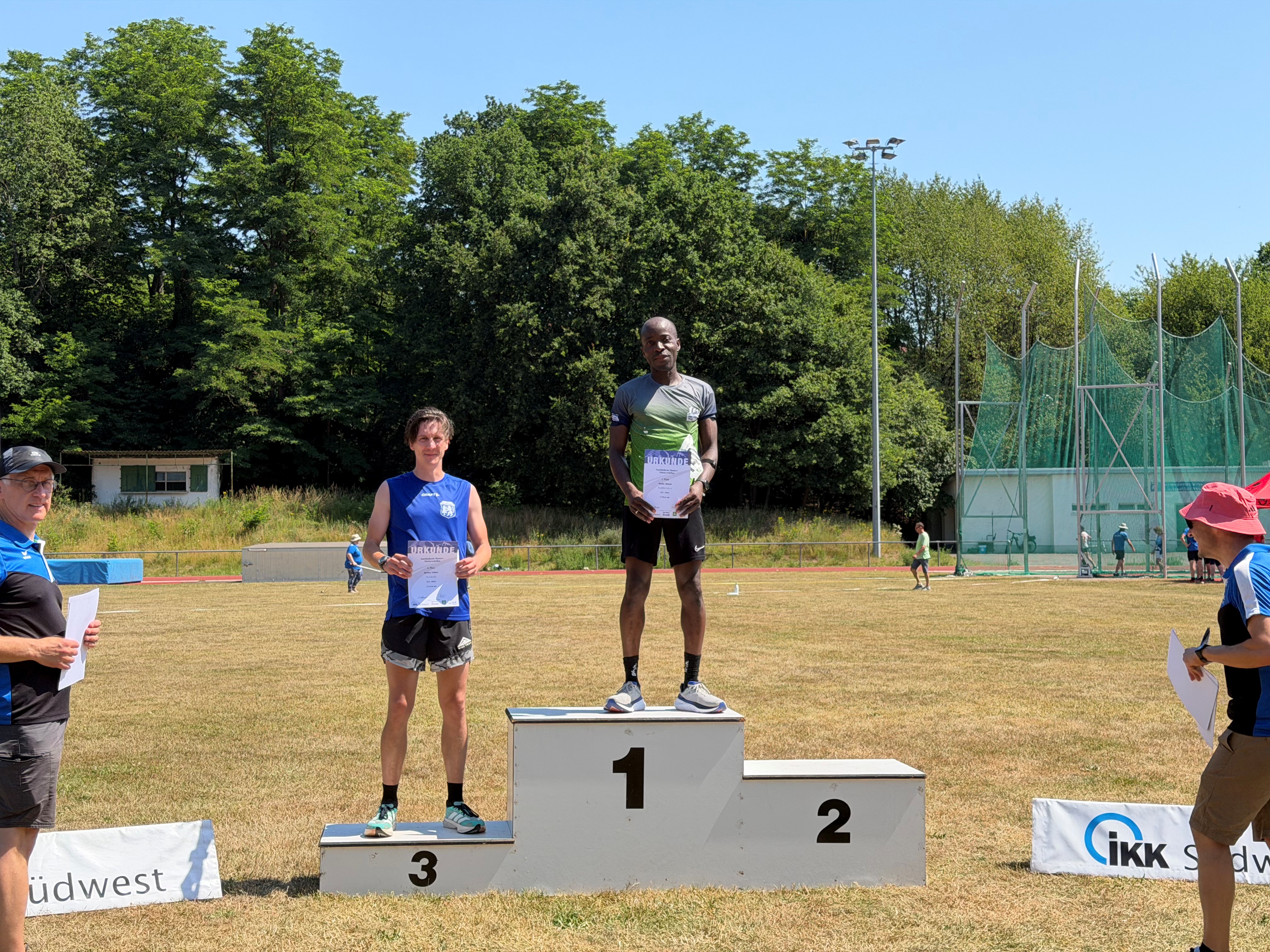 Mathias Vollmer (3. Platz 5.000 m)